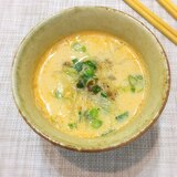 リメイクレシピ☆春雨のキムチ豆乳スープ♪